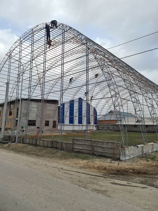 Мини стадион крытые  строительство