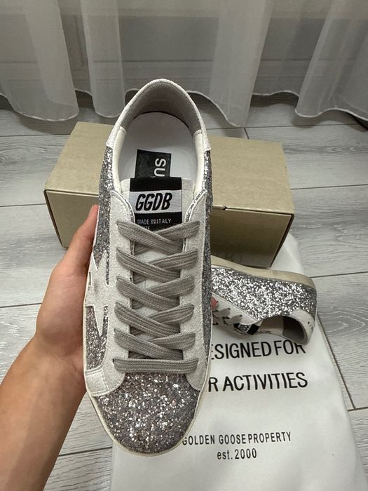 Golden Goose cu sclipici
