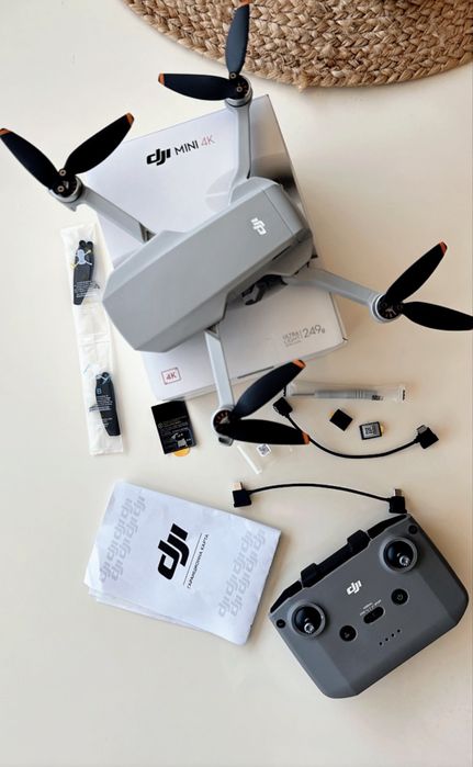 Дрон dji 4k mini нов