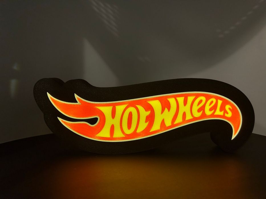 Caseta luminoasa hot wheels