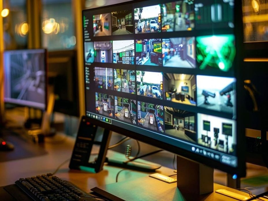 Установка камер видеонаблюдения