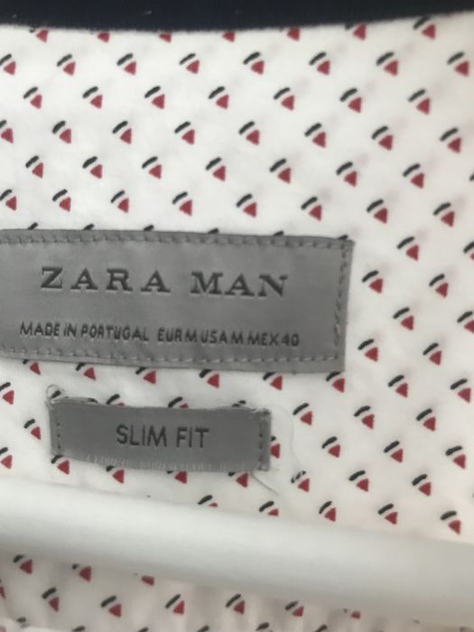 Camasa ZARA slim fit barbati marime M
