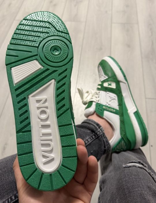 STOC LIMITATI!! Adidasi / Sneakers Louis Vuitton Trainer Alb / Verde Marimi 36-45

Unisex