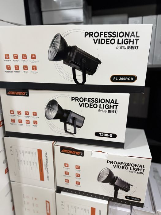 ADDWING PL-200 RGB projector lampa softbox