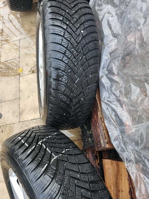 Genti aliaj cu cauciucuri de iarna  Vw Tiguan  5x112