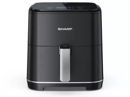 Нов фритюрник с горещ въздух Air Fryer Sharp 5.5 литра