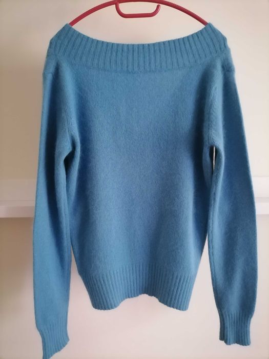 Пуловер от  смес ангора