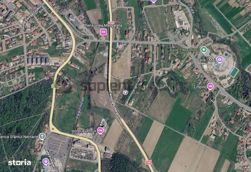 De vânzare teren intravilan, 4,152 mp, Sânmartin
