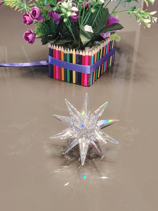 Suport lumânare Swarovski Crystal Large Star