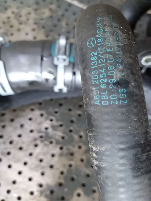 Carcasa termostat conducta furtunuri apa 2.2 cdi mercedes c class w204 a6512031682 a6512031382 a6512000615