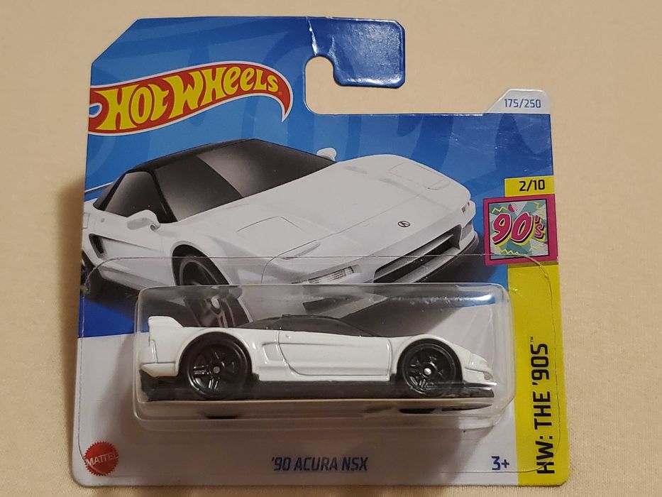 Machetă Hot Wheels Acura NSX 1990 (1:64)