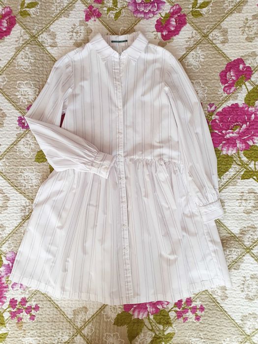 Camasa rochie dungi bumbac Oliver