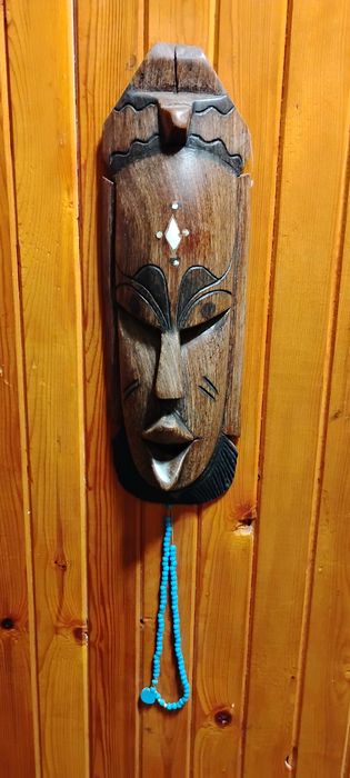 Африканска Маска оригинална, уникално африканска ръчна изработка.