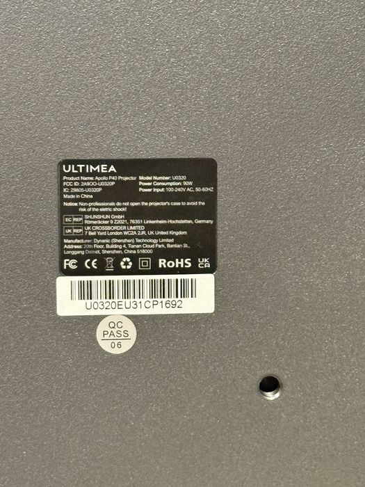 Videoproiector Ultimea Apollo P40 21000 lumeni 4k - NOU !!!