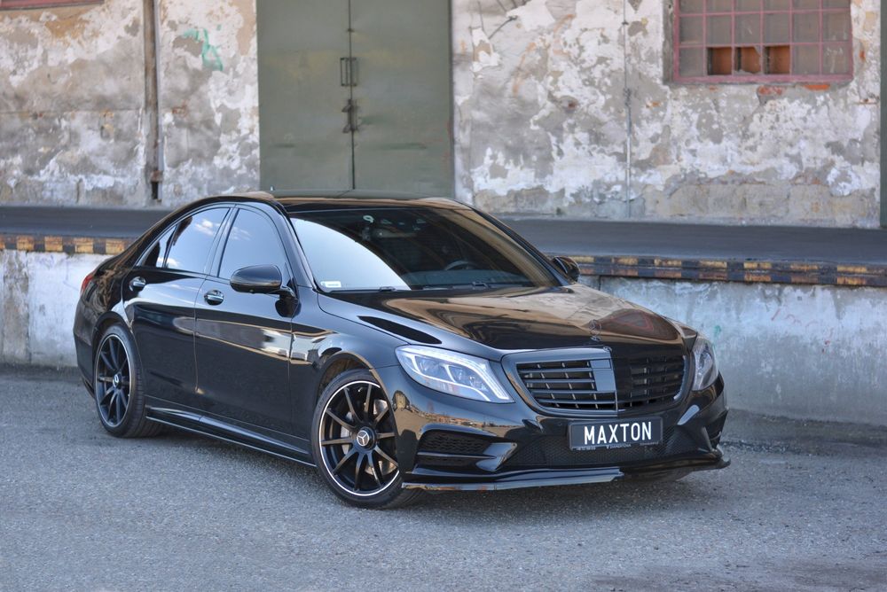 Спойлер за предна броня Maxton design за Mercedes Benz W222 (2013-2017)