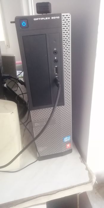 Dell OptiPlex 3010 (Linux Mint 22.3) + RAM, HDD, колонки, клава, мышь