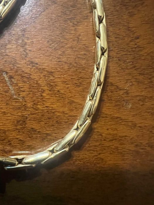 lant -colier cu cruce 18 k