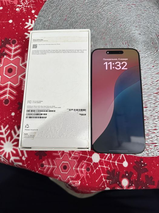 Срочно iphone 16 pro max 256gb