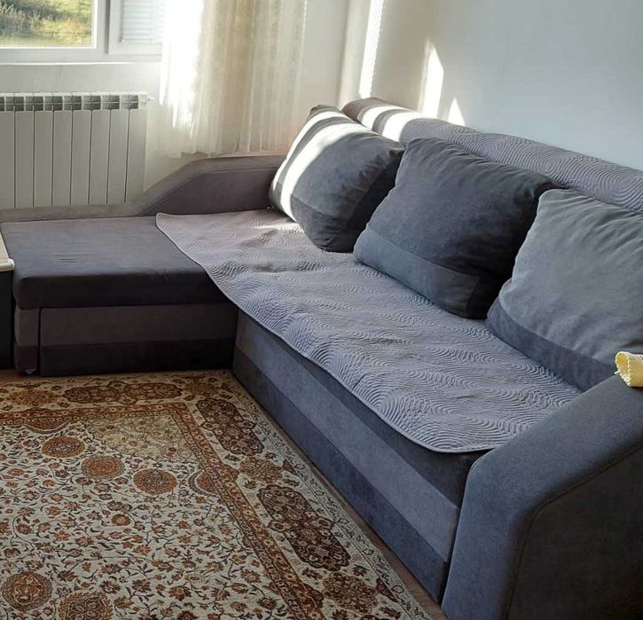 Разтегателен ъглов диван Далас