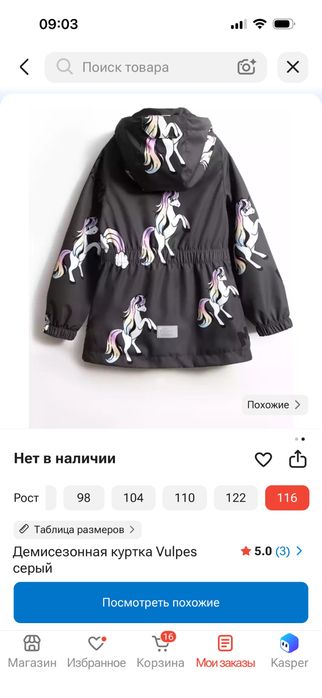 Ветровка для девочки