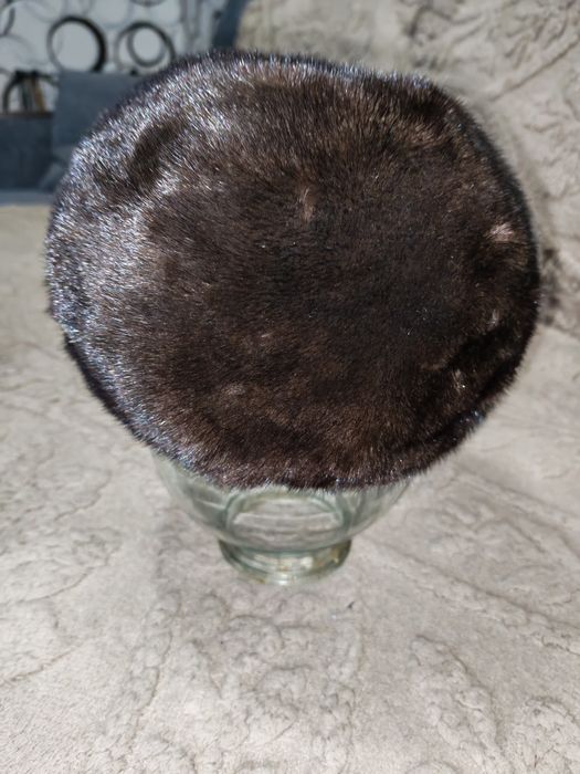 Берет женский норковый