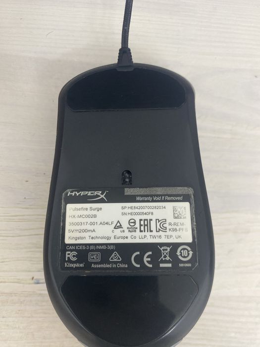 Мышка HyperX Pulsefire Surge