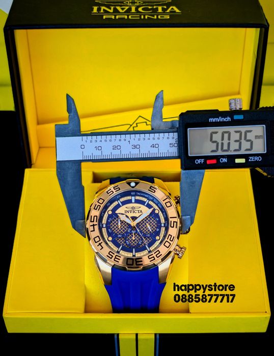 INVICTA Pogo Blue 50mm, Инвикта нов ръчен часовник