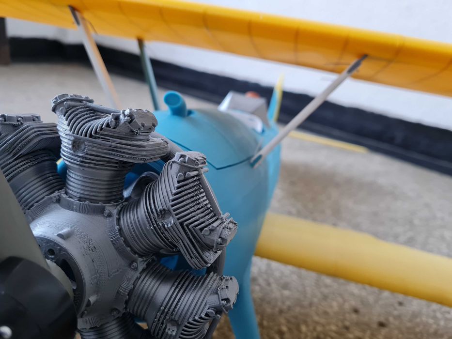 Avion macheta Stearman PT-17 Kaydet /3D print pentru RC