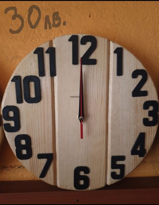 Часовници,ръчна изработка!