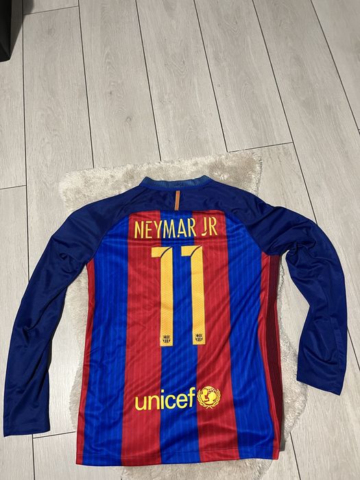 Tricou barcelona longsleeve 2016/2017  home kit neymar jr