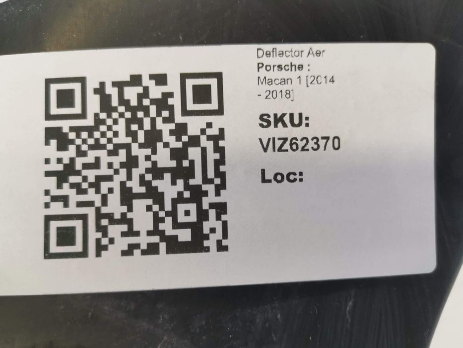 Порше Макан / Porsche Macan 1 [фейслифт] Въздушен дефлектор, оригинале