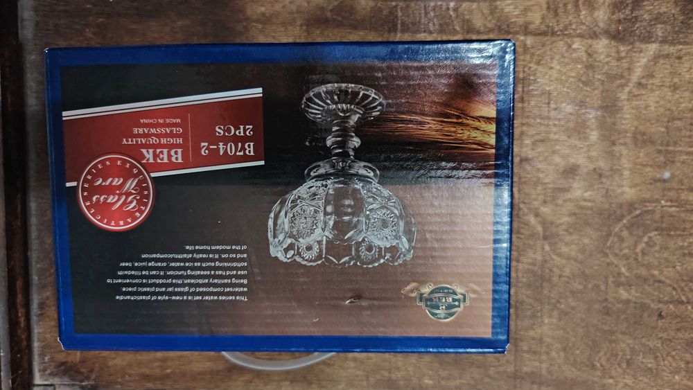 Стеклянная посуда. 3 новых набора.