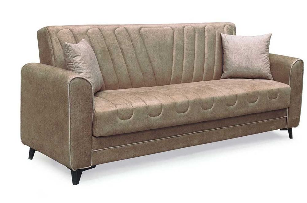 Клик клак канапе за сън с луксозна дамаска