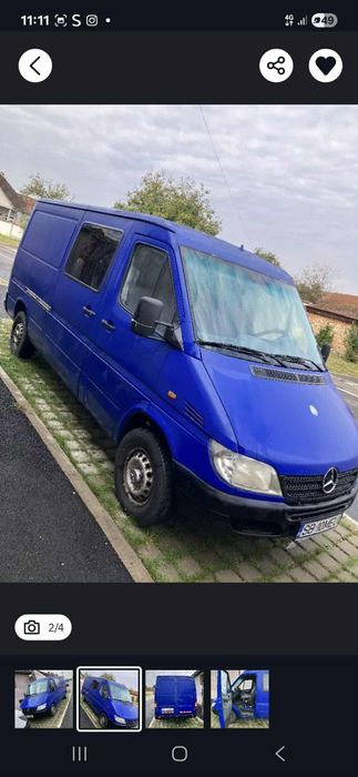 Vând Mercedes Benz sprinter 313