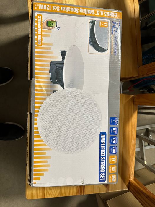 Таванни Спикъри Тонколони Bluetooth Стерео Power Dynamics CSH65 6.5"