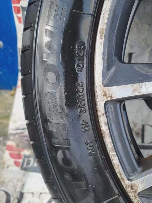 Jante aliaj 9674272577 R18 5x108 cu anvelope vara Peugeot Citroen