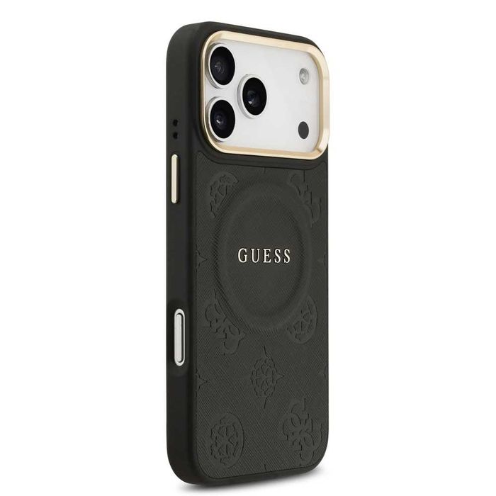GUESS Калъф Magsafe за iPhone Air 17 17 Pro 17 Pro Max Peony Hot Stamp
