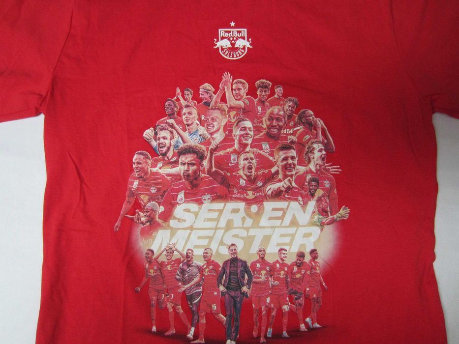 Tricou fan Red Bull Salzburg, Serien Meister,masura M,stare f. buna