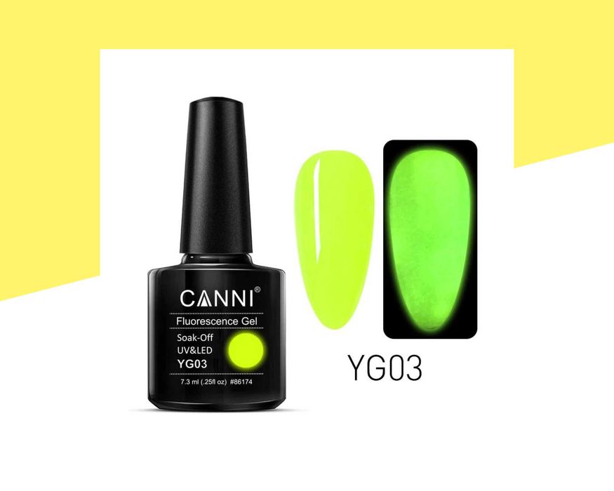 Професионален UV/LED флуоресцентен гел лак CANNI
