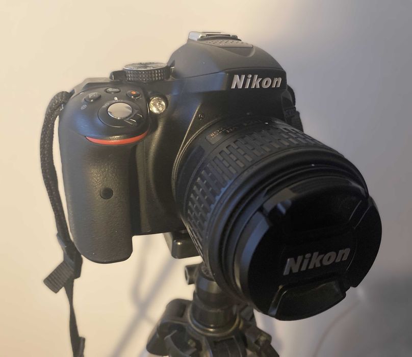 Aparat foto DSLR Nikon D5300, Obiectiv AF-P 18-55mm + AF-P 55-200mm