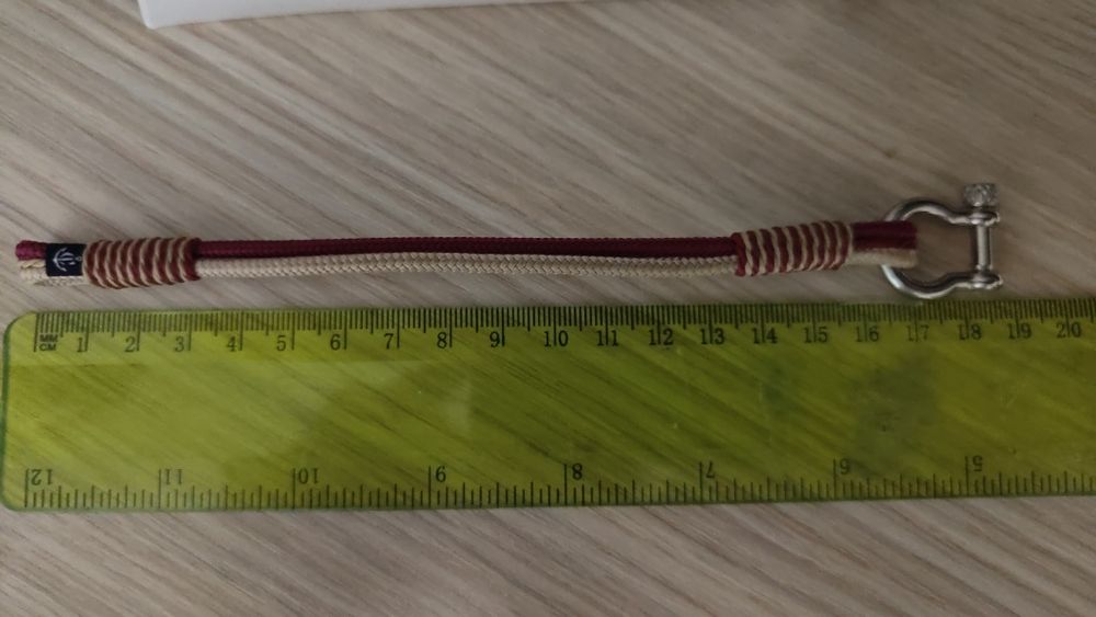 CONSTANTIN NAUTICS - Bratara Burgundy/Crem