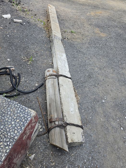 Ригель , балка, Опора ЛЭП бетонный пасынок (б/у)