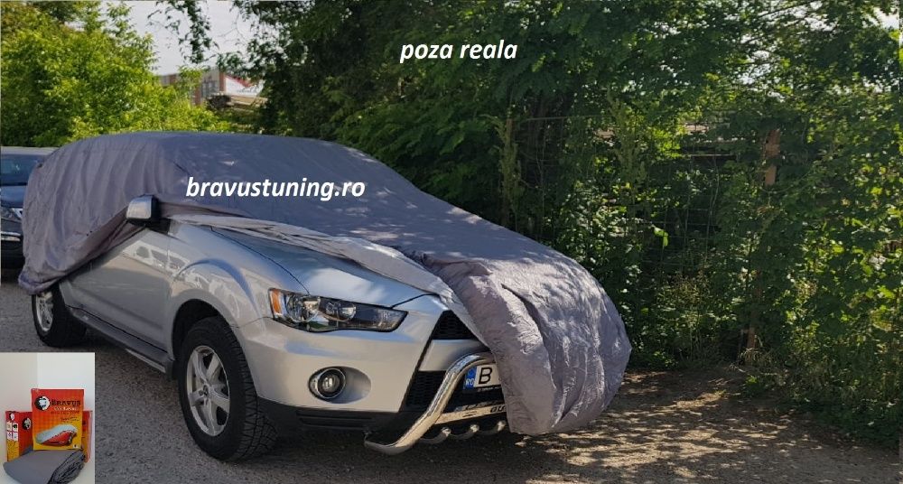 Husa auto , prelata exterioara cauciucata , 2 straturi pentru SUV