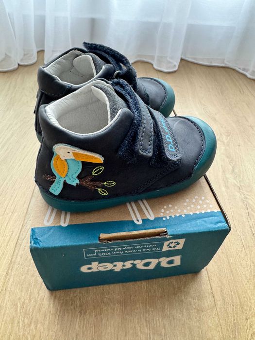 Pantofi toamna-primavara copii piele DDStep marimea 22