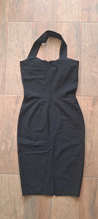 Черна коктейлна рокля EU 34, 36