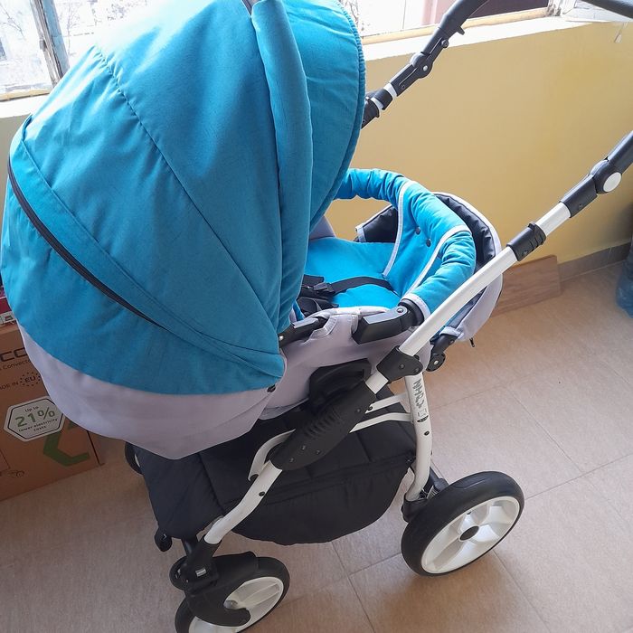 Детска количка 3 в 1 Baby Merc Zippy Q