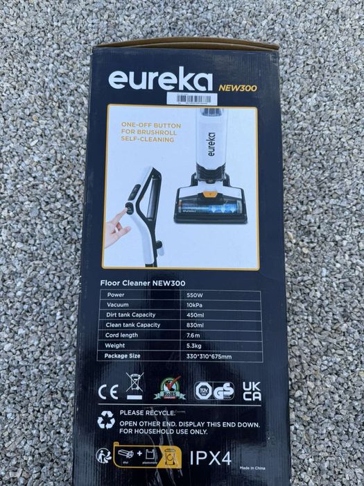 ЧИСТО НОВА Прахосмукачка за сухо и мокро почистване Eureka NEW300
