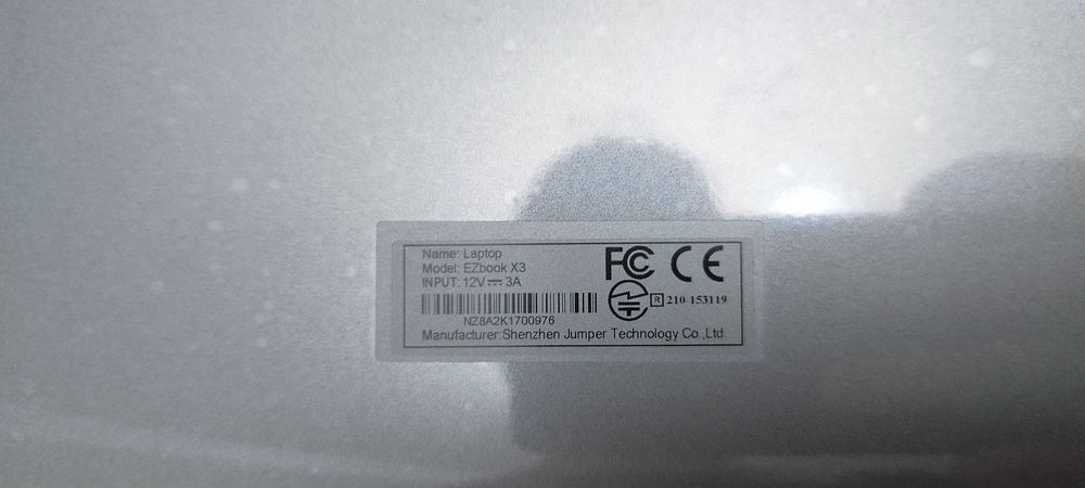 Лаптоп EZbook X3, Китай, за части