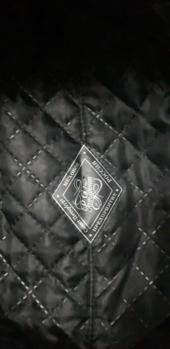 Шапка замш норка 58 размер