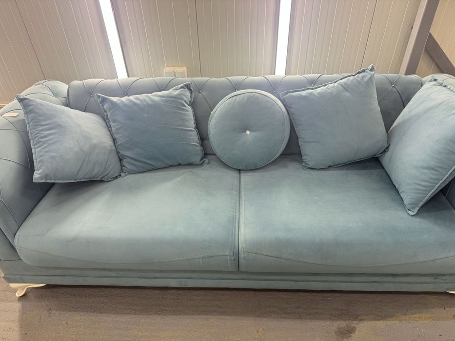Canapea extensibilă catifea - elegantă - în stare perfectă